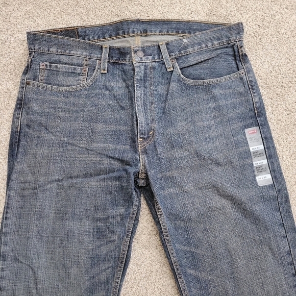Levi's 559 Men's Relaxed Straight Fit Jeans Dark Size 36x32 NEW - Picture 7 of 13